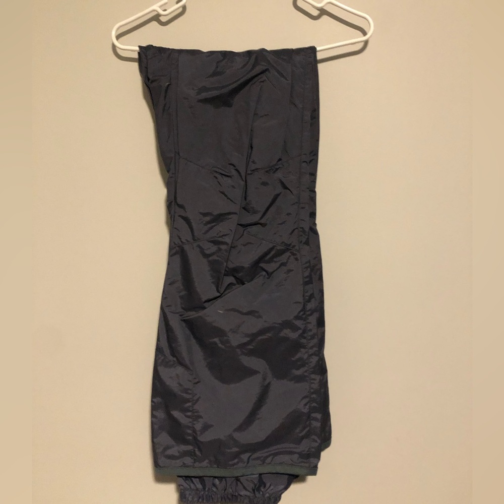 Black Nylon Pants